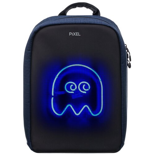 Рюкзак с LED-дисплеем PIXEL MAX - NAVY (тёмно-синий) обновленная модель