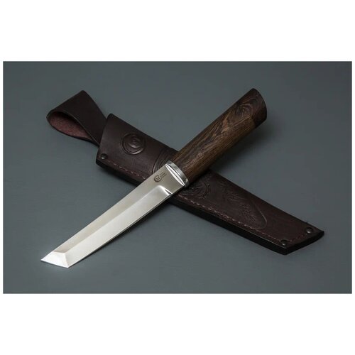 Нож из кованой стали Х12МФ «Танто-2», рукоять венге, дюраль - Кузница Сёмина