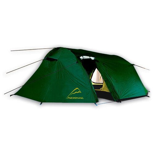 Палатка трекинговая четырёхместная Normal Диоген 4, темно-зеленый