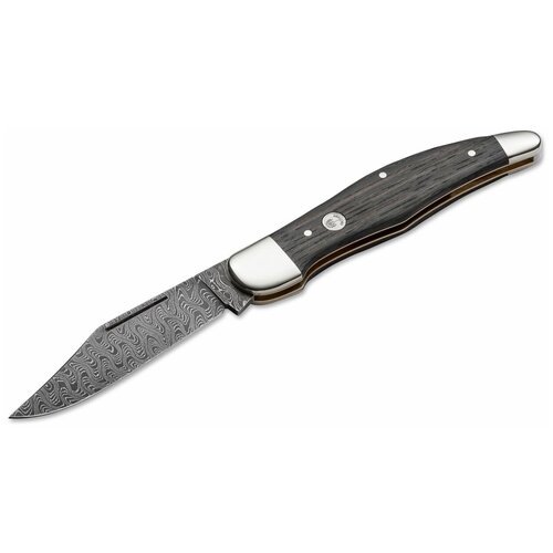 Нож складной Boker 20-20 classic damascus коричневый
