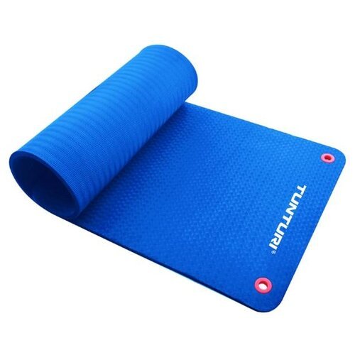 Коврик для фитнеса Tunturi Fitnessmat Pro, 180х60х1.5 см синий 2 кг 1.5 см