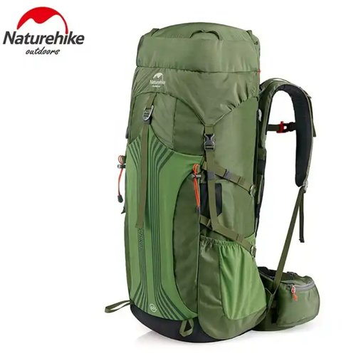 Рюкзак туристический Naturehike 55 л, зеленый