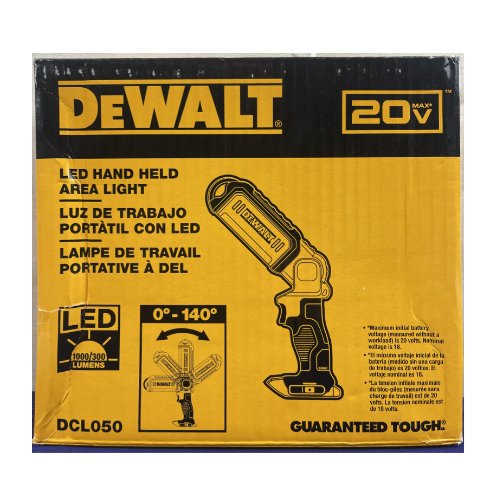 Dewalt DCL050 Ручной светодиодный фонарь 20 В