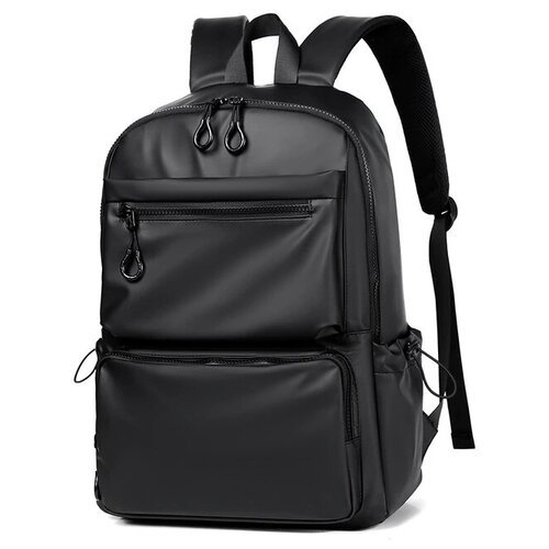 Городской рюкзак мужской , школьный рюкзак для ноутбука, черный