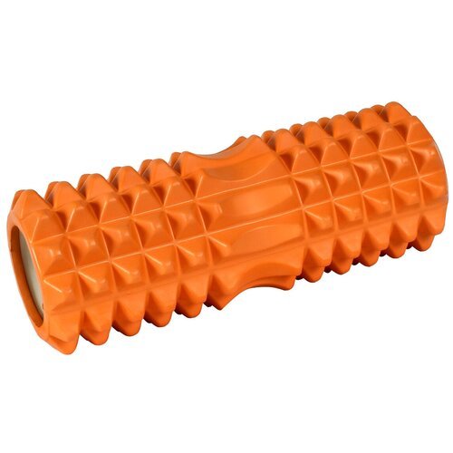 Ролик спортивный массажный для фитнеса CLIFF STRONG S 33Х13 СМ, оранжевый