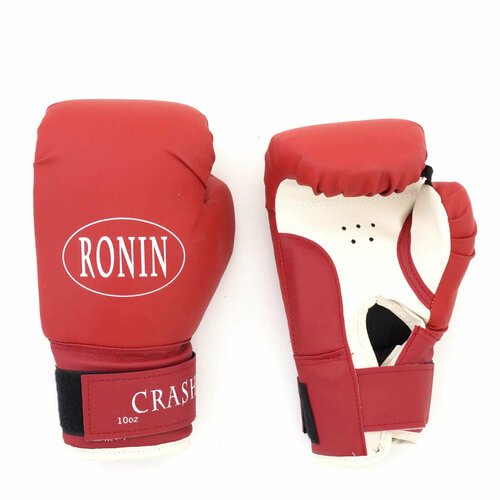 Боксерские перчатки Ronin Crash 12 унций цвет красный