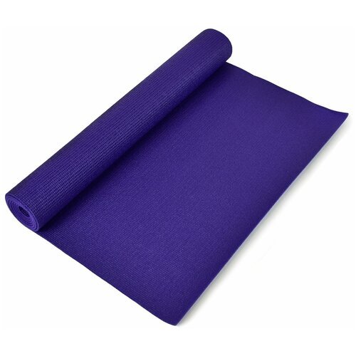 Коврик для йоги CLIFF PVC с чехлом (1720*610*8мм), фиолетовый