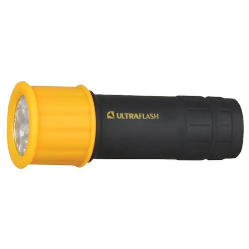 Ручной фонарь Ultraflash LED15001 черно-желтый