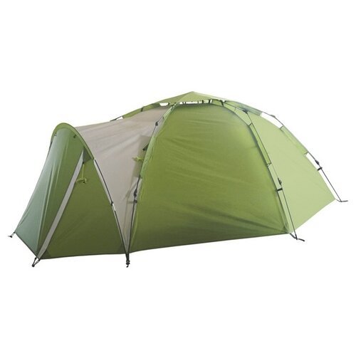 Палатка кемпинговая четырёхместная Btrace Omega 4+, зеленый