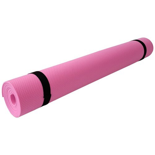 Коврик для йоги 173х61х0,3 см (розовый) B32213