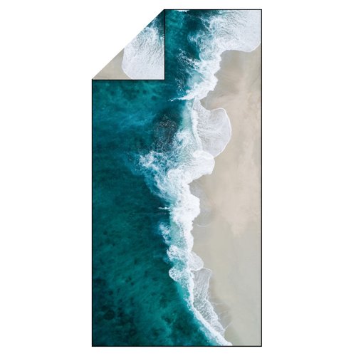 Полотенце пляжное 160x80 см, из микрофифбры