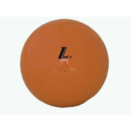 Мяч для художественной гимнастики 'L' - 19 см (силикон), цвет - оранжевый SH5012)