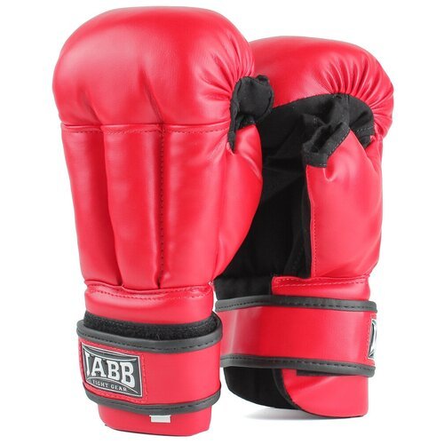 Перчатки для рукопашного боя .(иск. кожа) Jabb JE-3633, красный, M