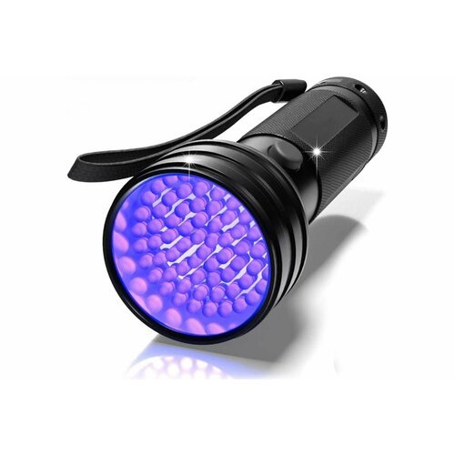 Ультрафиолетовый фонарь iCartool, 51 светодиод, до 6 часов работы, длина волны 395 нм IC-L201