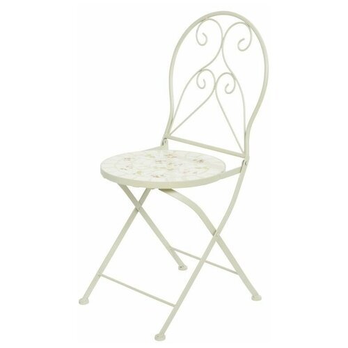 Садовый стул 'Римское патио', металл, мозаика, 51x38x93 см, Kaemingk
