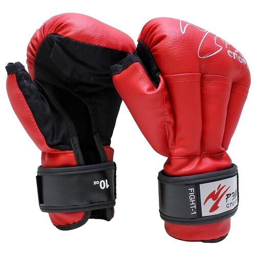 Перчатки для рукопашного боя Рэй-Спорт к/з - красные, XS - 6 красные - к/з