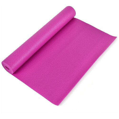 Коврик для йоги CLIFF PVC с чехлом (1720*610*8мм), розовый