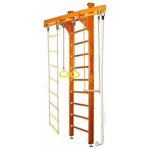 Шведская стенка Kampfer Wooden Ladder Ceiling Стандарт, ореховый