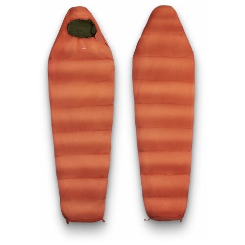 Спальный мешок ATEMI A1, оранжевый, молния с правой стороны