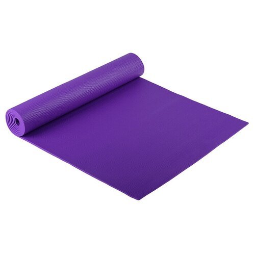 Коврик для йоги 173 х 61 х 0,6 см, цвет фиолетовый 3098553