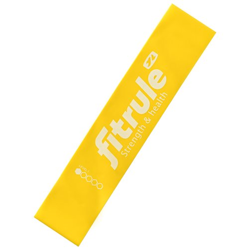 Фитнес-резинка для ног FitRule 3 кг, (желтые)