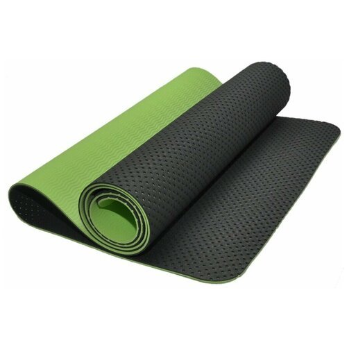 Коврик для йоги и фитнеса: TJD-FO066 (Зеленый)