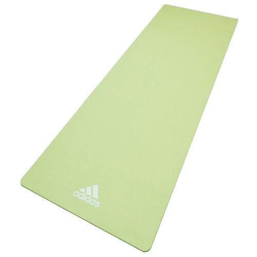 Коврик для йоги adidas ADYG-10100, 176х61х0.8 см зеленый 0.8 см