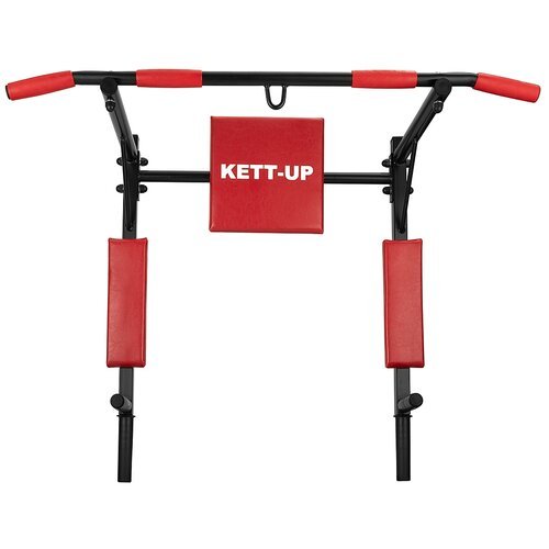 Турник, брусья KETT-UP Strong 3 в 1 черный/красный 11 кг