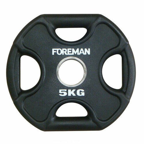 Диск олимпийский Foreman Plate X-Training 5 серый чугун/черный