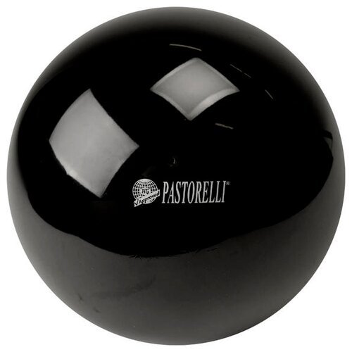 Мяч для художественной гимнастики PASTORELLI New Generation, 18 см, черный