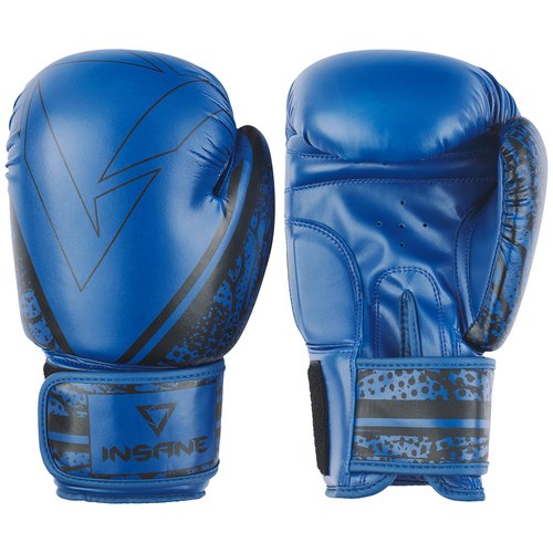 Перчатки боксерские ODIN, ПУ, синий, 10 oz