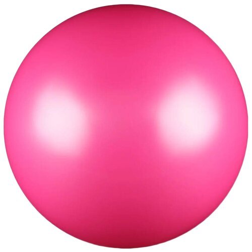 Мяч для художественной гимнастики Indigo AB2803, 15 см, фуксия
