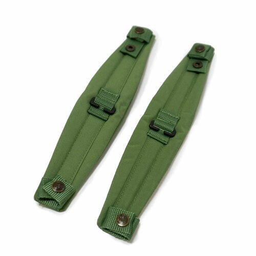 Лямки / наплечники для Зеленого рюкзака Канкен Kanken Shoulder Pads Leaf Green