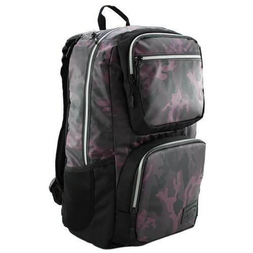 Рюкзак с термокарманом и светоотражающей молнией BITEX 28-168 розовый камуфляж