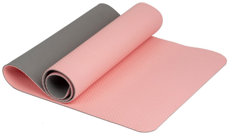 Коврик для йоги и фитнеса Ironmaster IRBL17107-P 6 мм TPE розовый
