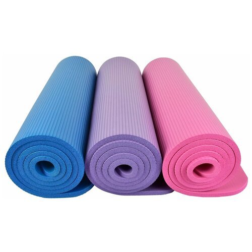 Коврик для йоги CLIFF NBR (1830*610*10мм), фиолетовый