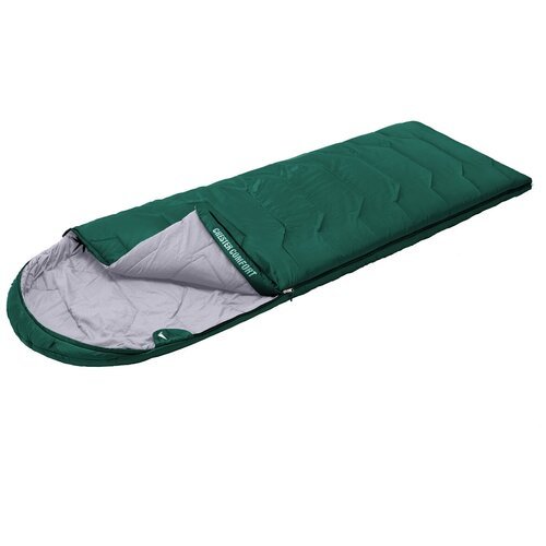 Спальный мешок TREK PLANET Chester Comfort, левая молния, цвет: зеленый