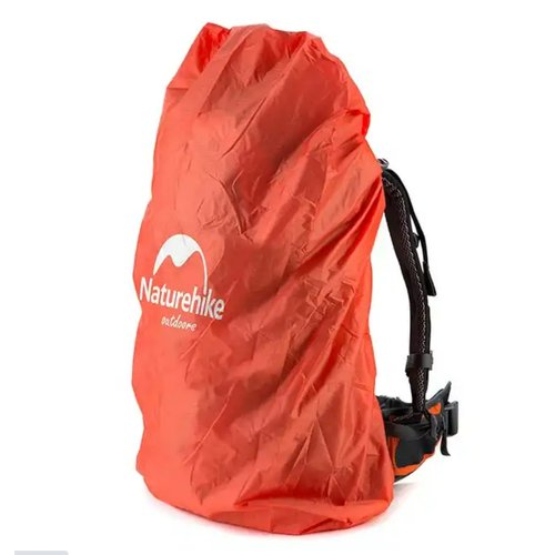 Чехол влагозащитный Naturehike, для рюкзака, размер M (30-50 л), оранжевый
