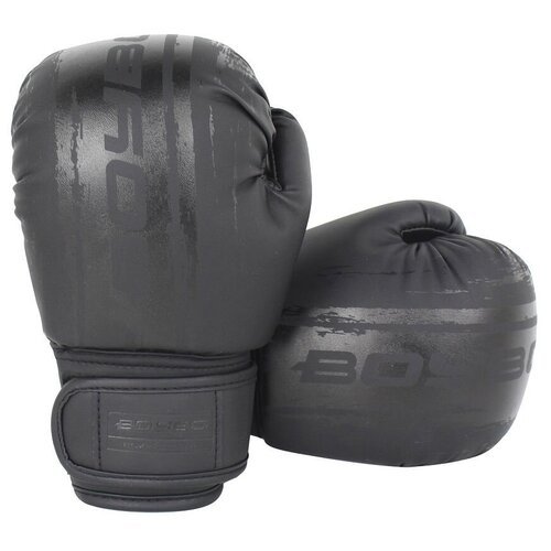 Перчатки боксерские BoyBo Stain BGS322, Флекс, черный (6 OZ) 5404614