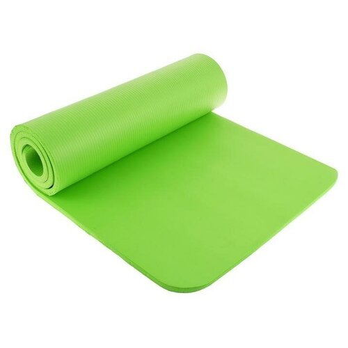 Коврик для йоги Sangh Yoga mat, 183х61х1.5 см зеленый однотонный 1.1 кг 1.5 см