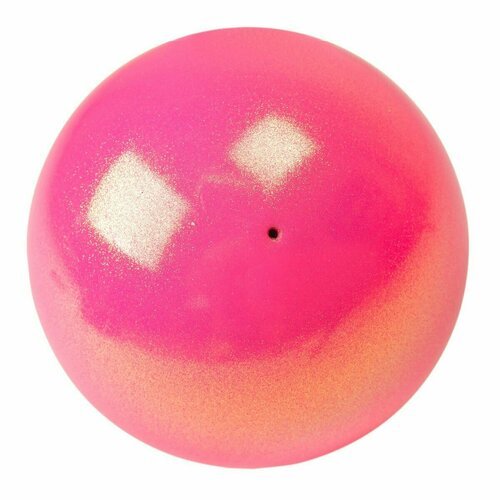 Мяч PASTORELLI High Vision GLITTER HV 16 cм Розовый флуоресцентный