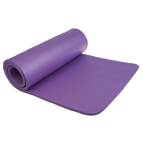 Коврик для йоги Sangh Yoga mat, 183х61х1.5 см фиолетовый однотонный 1.1 кг 1.5 см
