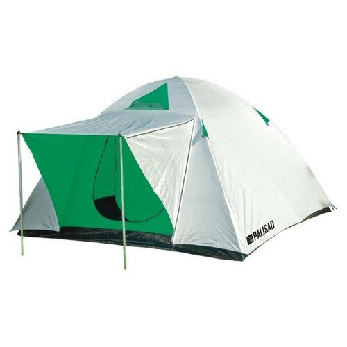 Палатка трекинговая трёхместная PALISAD 69522, серебристый/зеленый