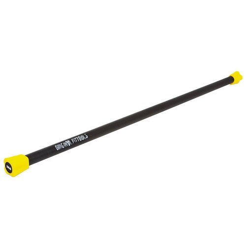 Гимнастическая палка Original FitTools FT-BDB-2 2.5 кг желтый/черный