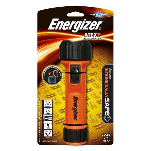 Тактический фонарь Energizer 2D ATEX оранжевый