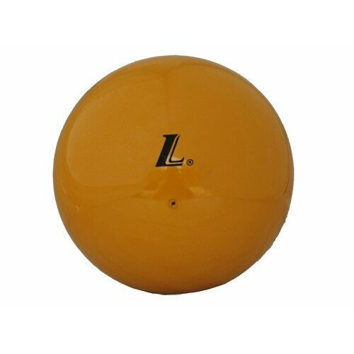 Мяч для художественной гимнастики «L» силикон, цвет - жёлтый : SH5012