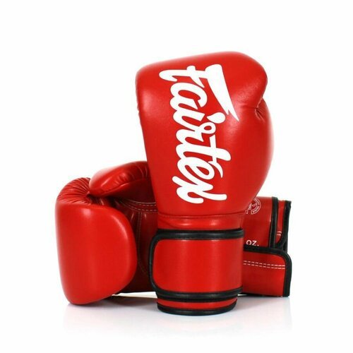 Боксерские перчатки Fairtex BGV14 красные 14 унций