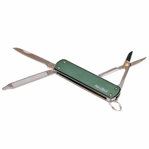 Мультитул нож складной NexTool Multifunction Knife NE0143, Цвет: Зелёный